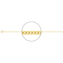 Cadena Oro 9kts Argyor MRM (9)9KG43 Gourmette Diamantada En Brillo
