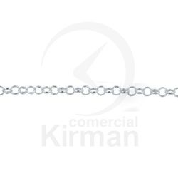 Cadena Plata 072208 Rolo 45cm (1,9mm)