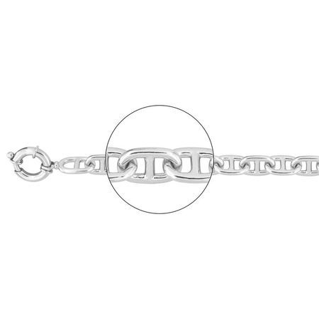 Cadena Plata Argyor MRM (AG)301518C-45 Marina Forzada En Brillo