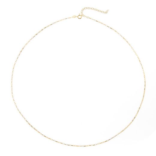 Cadena Plata Daurada 55+5cm CAD00051DO Box Chain