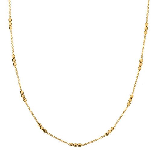 Cadena Plata Dorada 60cm CAD00082DO Cubo