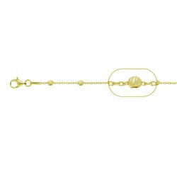 Goldene Silberkette 80 cm CAD00013DO