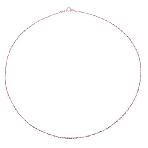 Cadena Plata Rosada 42cm CAD00045RO Spinga
