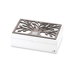 Caja Conmemorativa Aniversario 13x20cm L111 25 Aniversario Blanca