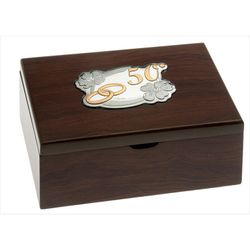 Caja Conmemorativa Aniversario 16x11x5cm GA2027/2C 50 Aniversario
