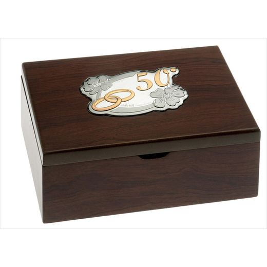Caja Conmemorativa Aniversario 21x14x5cm GA2027/1C 50 Aniversario