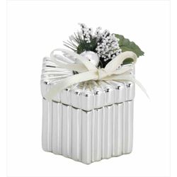Caja Hexagonal Pequeña 2199-04P Tapa Detalle Floral