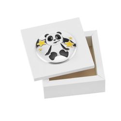 Caja Para Dientes Cartón Rígido PA3005/02B Panda & Estrellas