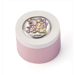 Caja Primer Diente Madera EV3465/04R Rosa Ratón-Queso