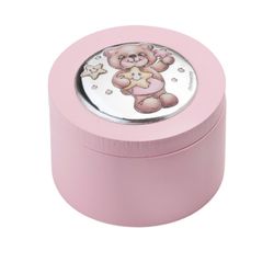 Caja Primer Diente Madera EV3755/03R Rosa Oso-Nube-Estrellas