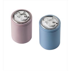 Caja Primer Diente Metal 46639/02R Rosa Aplique Ratoncito Pérez