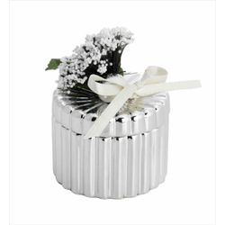 Caja Redonda Pequeña 2199-02P Tapa Detalle Floral
