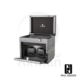 Caja Rítmica Paul Design Plástico 38143 Gentlemen (2+3) Negro Líneas Horizontales