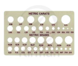 Calibre Plástico 32000 Diamantes/Perlas de 0,016-6qt