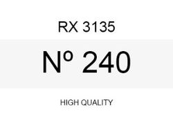 Calibre Reloj Genérico 3135-240 Rx 3135,3155,3156,3175,3185 Nº240