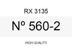Calibre Reloj Genérico 3135-560-2 Rx 3135,3130,3155,3156,3175,3185 Nº560-2
