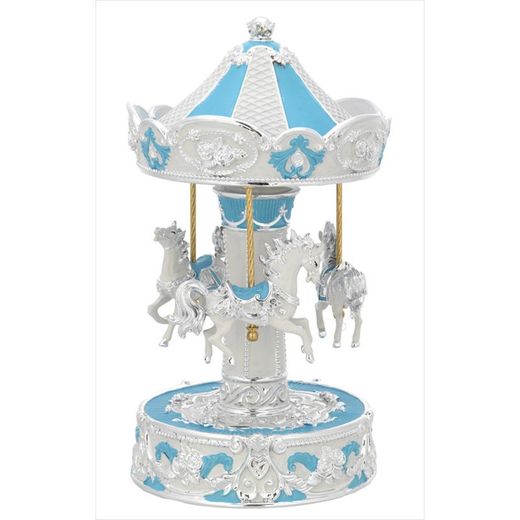 Carrousel Musical Cavallets Celeste B4182-02C 12x22cm