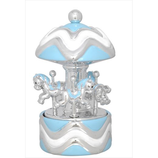 Carrousel Musical Cavallets Celeste B4186-04C 9x17cm
