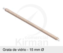 Cepillo Fibra De Vidrio 28154 Envuelto Algodón Grata de Vidrio 15mm