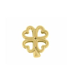 Charm Acero Dorado Mujer Liska LM10-D Trébol