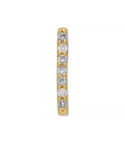 Charm Acero Dorado Mujer Liska LM18-D Circonitas