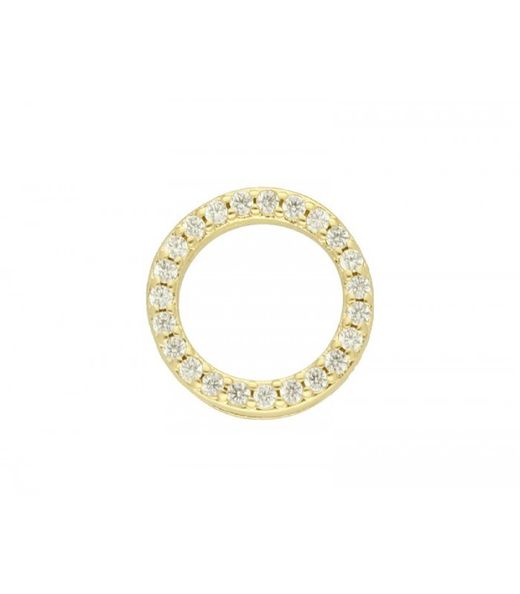Liska LM55-D Gold Steel Women's Charm Hoop