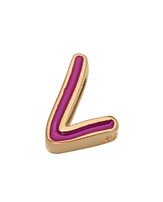 Charm Acero Dorado Viceroy 1487M01012L Letra L Esmaltada