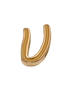 Charm Acero Dorado Viceroy 1487M01012U Letra U Esmaltada