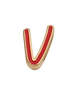 Charm Acero Dorado Viceroy 1487M01012V Letra V Esmaltada