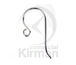 Cierre Plata 072022 Gancho Montaje 11x20mm x (0,80mm Diámetro)