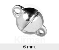 Cierre Plata 072083 Imán 8mm