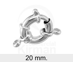 Cierre Plata 072098 Reasa C. Anilla 20mm