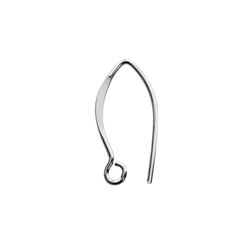 Cierre Plata 072327 Gancho Hilo Plano - Redondo 11x20mm