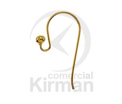 Cierre Plata Dorada 073002 Gancho 11x22mm x (0,80mm Diámetro)