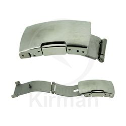 Cierre Reloj Acero 261256 P. Correas Piel C. Pulsador 18mm