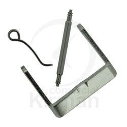 Cierre Reloj Acero Cromado 261121 Hebilla P. Correa Deportivas Fijación 22mm