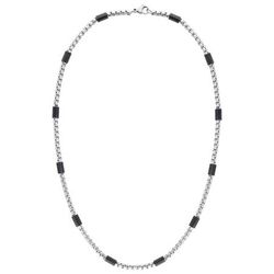 Colgante Acero Bicolor Negro Argyor MRM (AC)432765 Pulido En Brillo