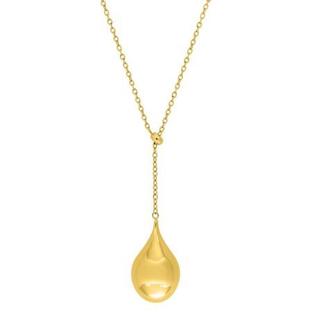 Colgante Acero Dorado Argyor MRM Mujer (AC)432746 Gota En Brillo