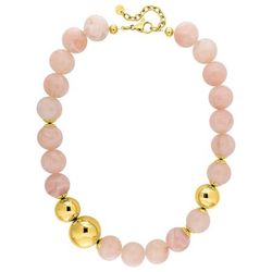 Colgante Acero Dorado Argyor MRM Mujer (AC)432747 Bolas Acrílico Rosa