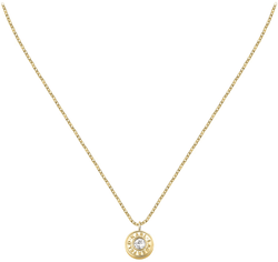 Colgante Acero Dorado Karl Lagerfeld Mujer KLBJX06 Circonita Redonda
