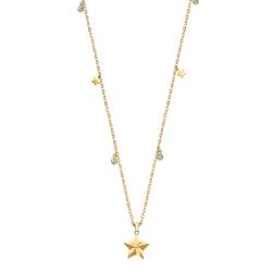 Colgante Acero Dorado Lotus Style Mujer LS2599-1/2 Estrella Circonitas