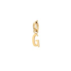 Colgante Acero Dorado Mujer CHA0002DOG Letra G