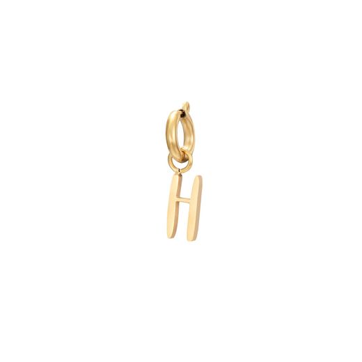 Colgante Acero Dorado Mujer CHA0002DOH Letra H