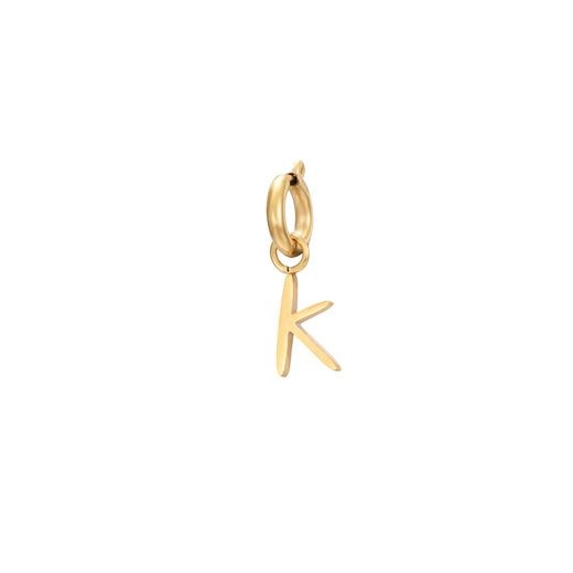Colgante Acero Dorado Mujer CHA0002DOK Letra K