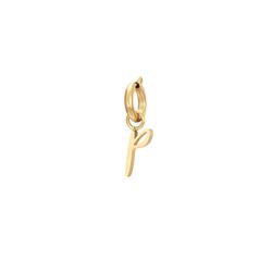 Colgante Acero Dorado Mujer CHA0002DOP Letra P