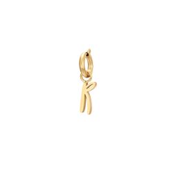 Colgante Acero Dorado Mujer CHA0002DOR Letra R