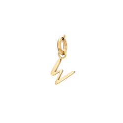 Colgante Acero Dorado Mujer CHA0002DOW Letra W