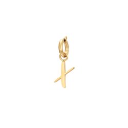 Colgante Acero Dorado Mujer CHA0002DOX Letra X
