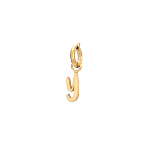 Colgante Acero Dorado Mujer CHA0002DOY Letra Y