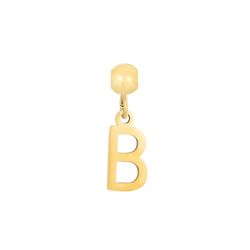 Colgante Acero Dorado Mujer CHA0005DOB Letra B